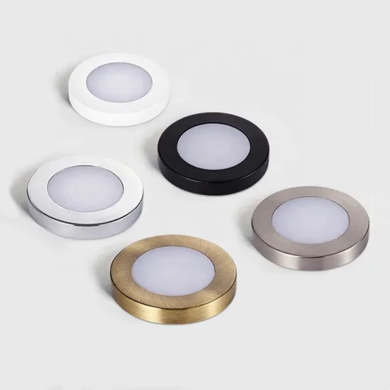 DC12V 2.5W D68mm H10mm LED Puck Light for Kitchen Cabinet, Closet, Wardrobe, Wine Shelf, RV