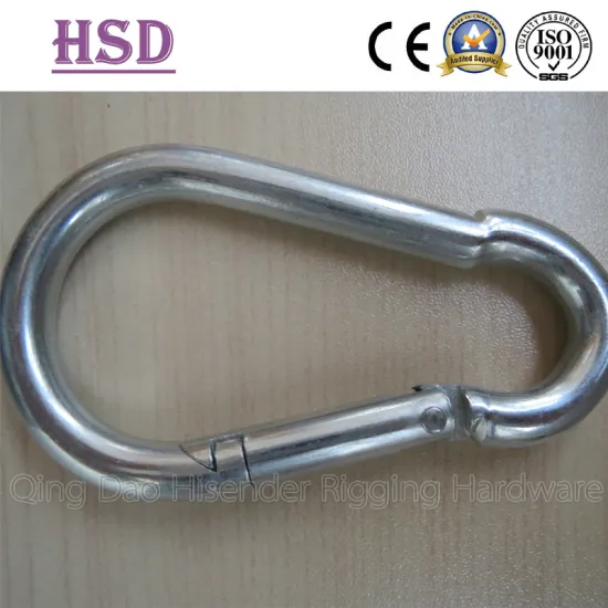 Snap Hook, E. Galvanized DIN5299c, Stainless Steel 316, Stainless Steel 304, Rigging Hardware, Marine Hardware