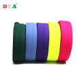 Custom Color Plush Fold Over Elastic Printed webbing