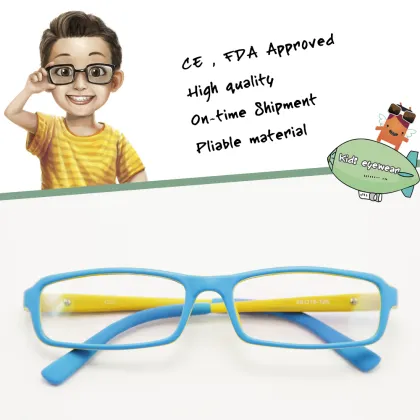 Top Selling Colorful Design Kids optical reading glasses