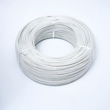 UL 3122 20# arame de borracha de silicone branco