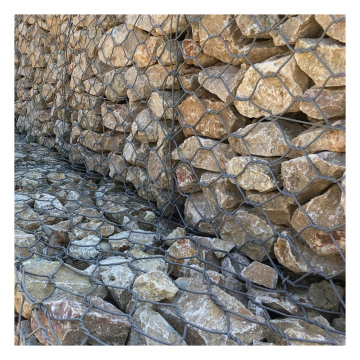 PVC Coated Hexagonal Woven Gabion Basket 2*1*1m for Rock Filling