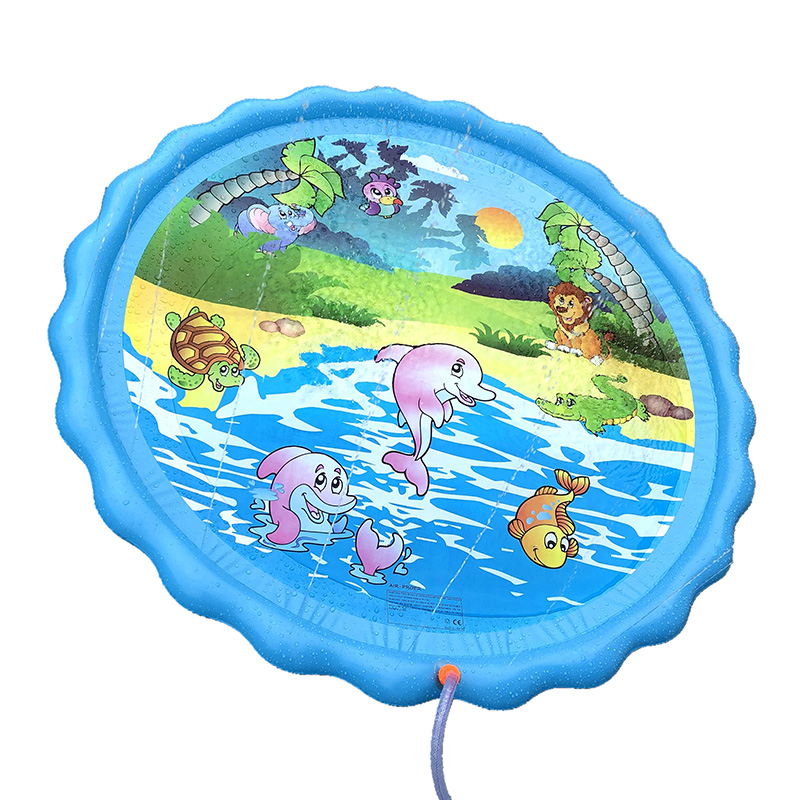 3-in-1 Splash Pad 150cm sprinkler play mat