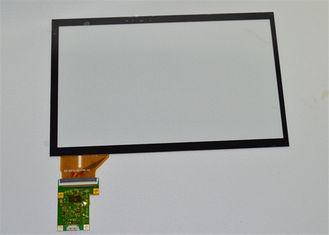 5 Point 10 Inch Capacitive Touch Screen , Glass + Glass Ind