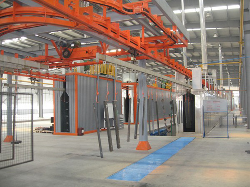 Horizontal Powder Coating Line
