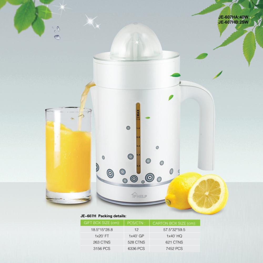 1.2L 85W Strong Electric Citrus Juicer White