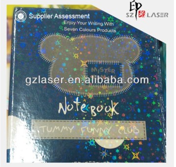 Kitap ceket kapak lazer