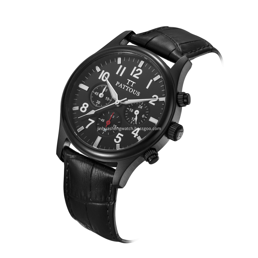 Mens Black Stainless Steel Watches