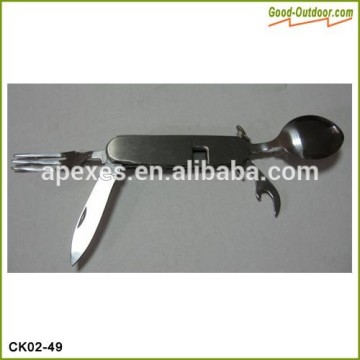 4 in 1 Stainless Steel Picnic Cutlery Set