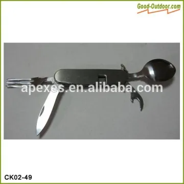 4 in 1 Stainless Steel Picnic Cutlery Set