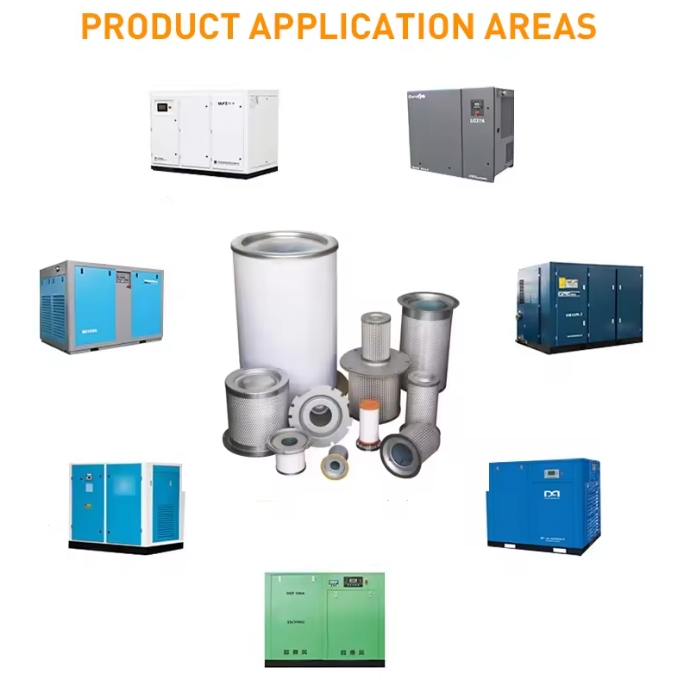 Kaeser Air Compressor Parts Air Oil Separator 6.3792.0 6.3792.1 6.3792.2 6.3672.0 6.3672.1g1 6.3669.0 application