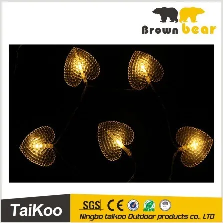 twinkle twinkle love shaped addressable led christmas light