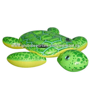 Inflatable Turtle Rider, Pool float with 0.25mm PVC, Customized Colors and Sizes Accepted