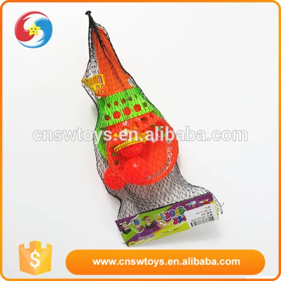 Small hand 2 shoot tip plastic colorful crazy jumping game interactive team sport toy