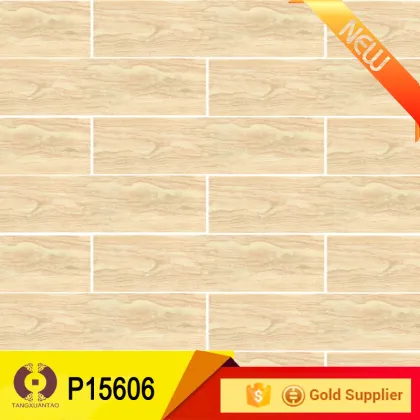 600x150mm Wood look kajaria floor tiles for Home interior floor (P15602)