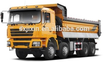China Shacman 40Ton 8*4 dump truck with golden supplier chain Weichai Engine Fast Transmission Man Axle