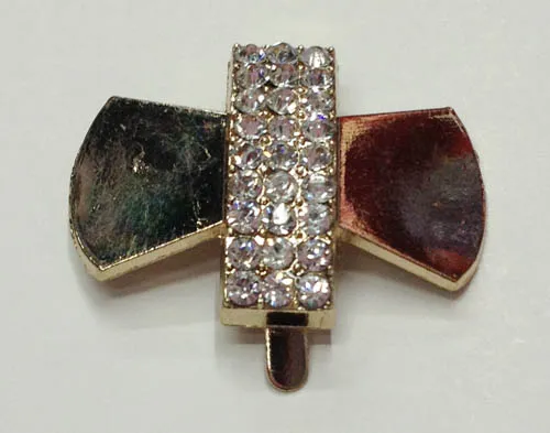Bowknot Rhinestone Buckle for Ladies and Kids Shoes