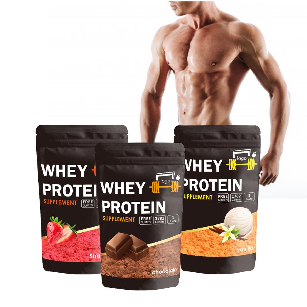 OEm/ODM Natural Sports Supplement Whey Protein Isolate Powder Healthcare Supplement Protein Powder