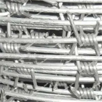 2.0mm Aluminum clad steel barbed wire
