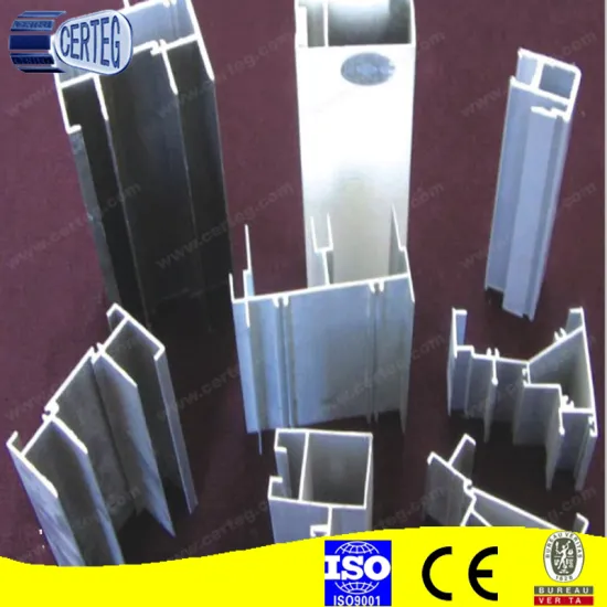 6000 series of industrial aluminum profiles