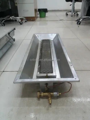 Gas fired infrared patio heaters