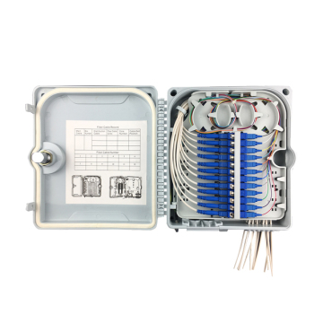8 Ports Ftth Fiber Optic Terminasi Kotak dengan 1x8 splitter