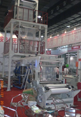 3 Layer Co-Extrusion Film Blowing Machine (SD45-55(A+B+C))