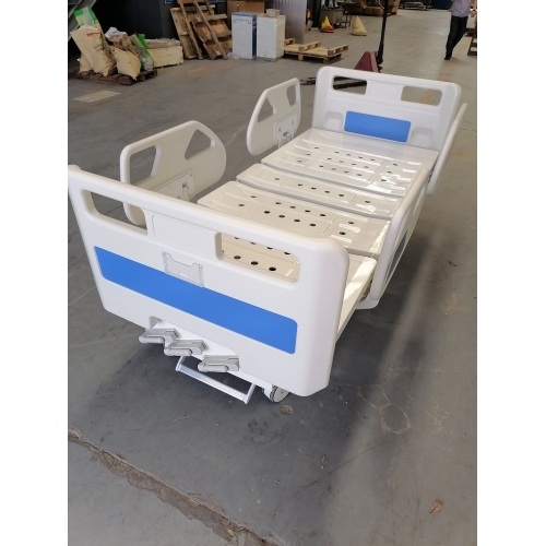 Adjustable 3 function manual hospital bed