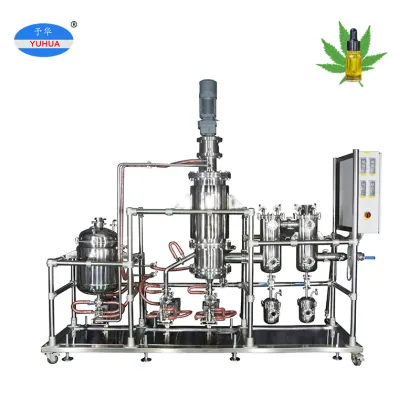 YUHUA Herb Essential Oil Distiller Making Machine for Distillation