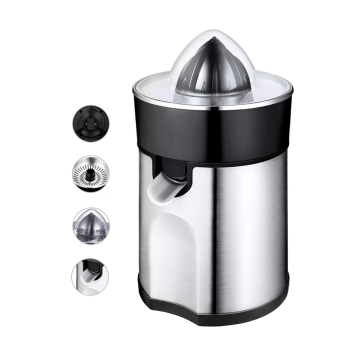 Electric Citrus Juicer: 85W Stainless Steel Machine for Orange and Lemon Squeezing