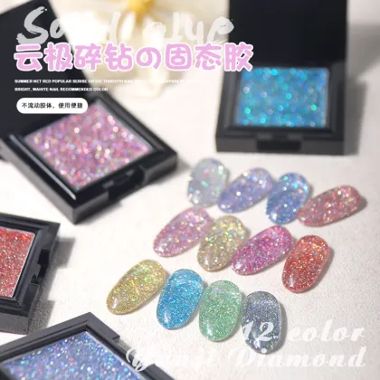 Japanese Style Rhinestone Nail Art Glue for UV Gel Polish