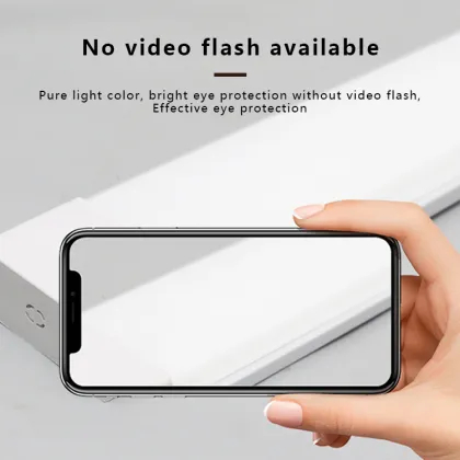 LED Long Strip Integrated Three-Proof Dust-Proof No Flicker Thickened Aluminum Office Factory Lighting