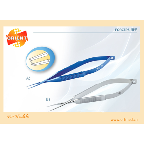 Harms-Colibri Toothed Forceps for ophthalmic microsurgical