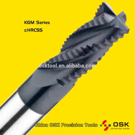 Production carbide milling cutter