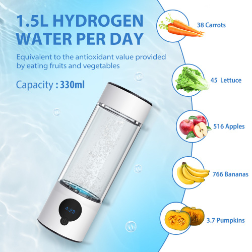 Type-C 5000ppb Hydrogen Water Generator Bottle