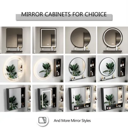 Touch Screen Smart LED Light Bathroom Magic Illuminated Mirror