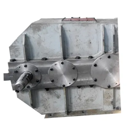 Speed reduction marine pinion gearbox