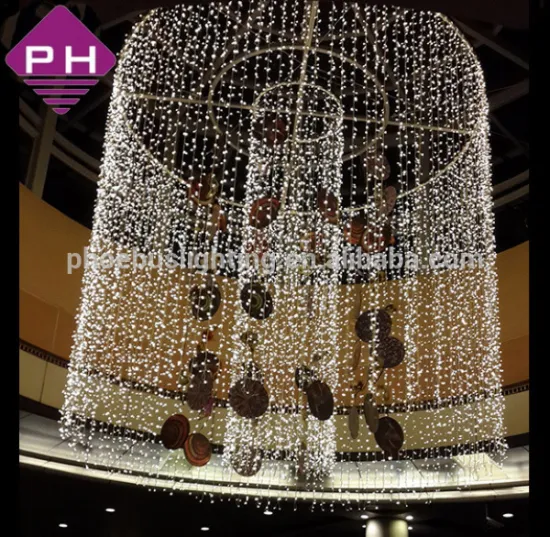 light curtain for wedding warm white light