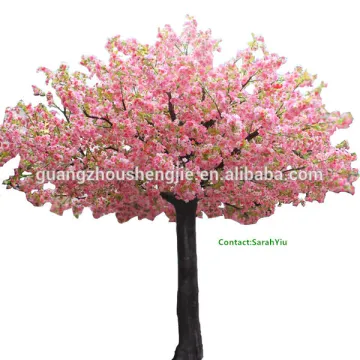 artificial plant/artificial plants and trees/china pink cherry blossom trees decoration