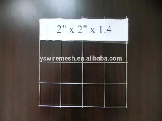 2"x2" stainless steel wire welded mesh