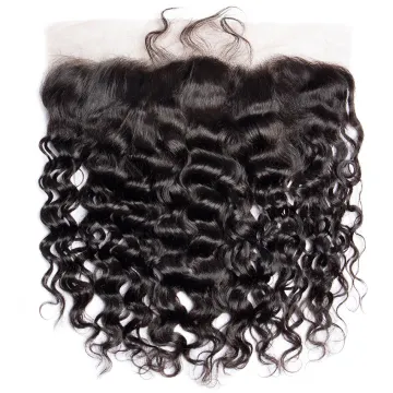 wholesale virgin hair vendors cheap price 13x4 lace frontal closure unprocessed water curly hair lace closure 13x4 closure