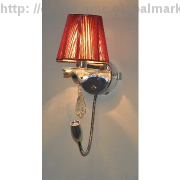 Fashionable living room crystal light fixtures wall lights