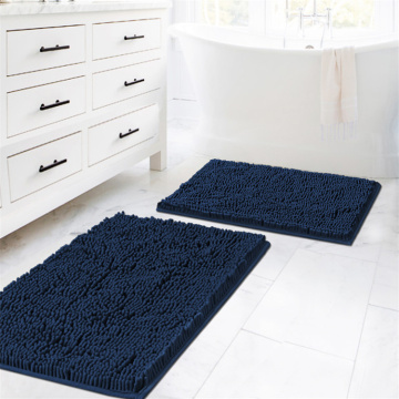 Wholesale Chenille Non-Slip Soft Shaggy Bath Rug for Bathroom