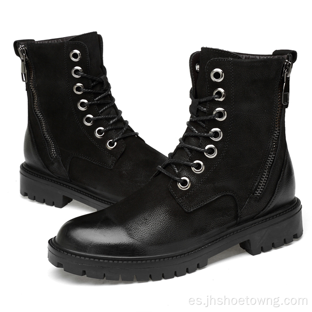 Botas de combate militares impermeables para hombre