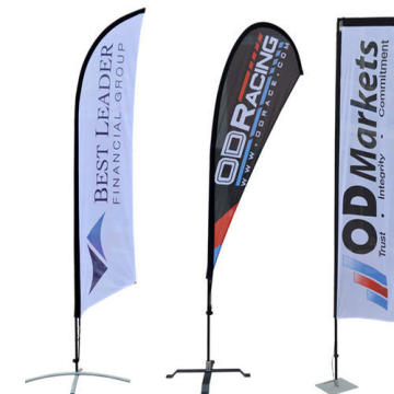 Sunshine Hot Sale Custom Double-Sided Polyester Nobori Flags