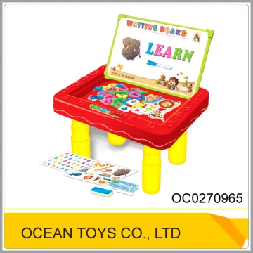 Educational learning toys study desk with 26 letters OC0270965