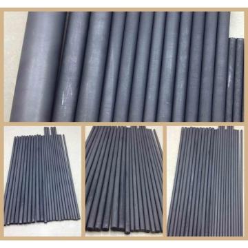 High-strength graphite rod processing