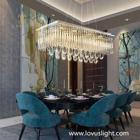 Light luxury crystal custom villa decoration chandelier Living room bedroom custom chandelier