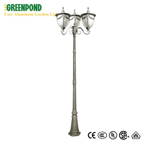 Optimum Fixture for Cast Aluminum Garden Lamp