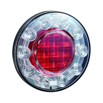100% Waterproof 4" LED Auto Stop/Tail/Reverse Lamps